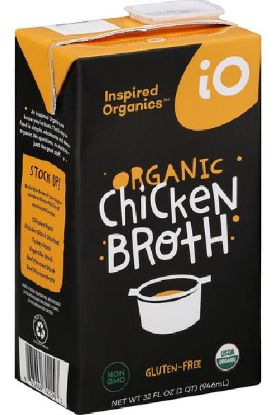 Picture of Inspired Organics Chicken Broth 32 Oz