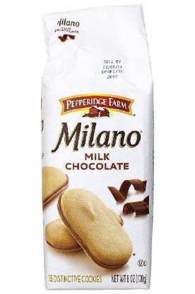 Picture of Pepperidge Milano Milk Chocolate 6 Oz