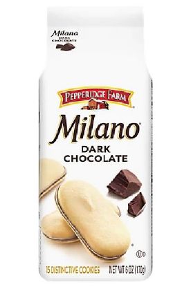 Picture of Pepperidge Milano Rich Dark Chocolate 6 Oz
