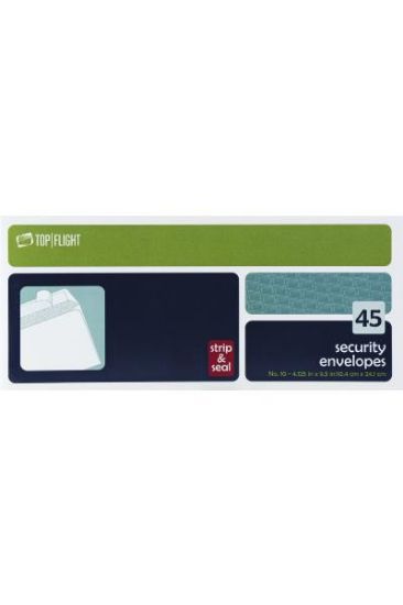 Picture of Top Flight Security Envelopes 45 Ct