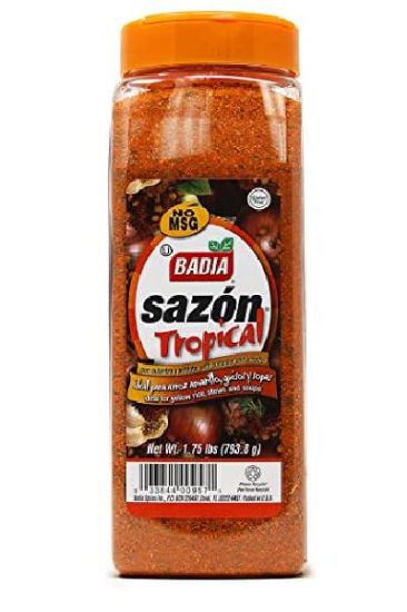 Picture of Badia Sazon Tropical Packets 20 Ct
