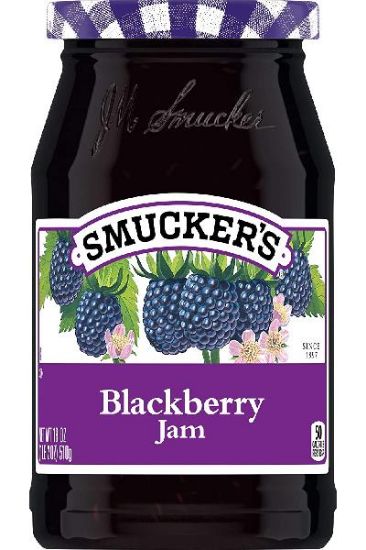 Picture of Smuckers Seedless Blackberry Jam 18 Oz