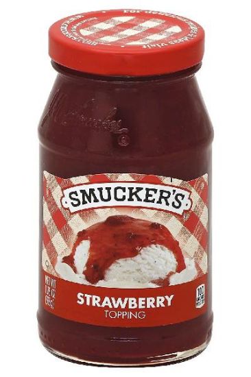 Picture of Smuckers Strawberry Topping 11.75 Oz