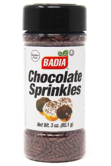 Picture of Badia Chocolate Sprinkles 3 Oz