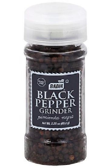Picture of Badia Black Pepper Whole Grinder 2.25 Oz