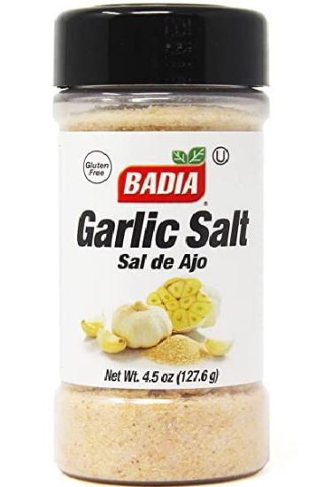 Picture of Badia Garlic Salt 4.5 Oz