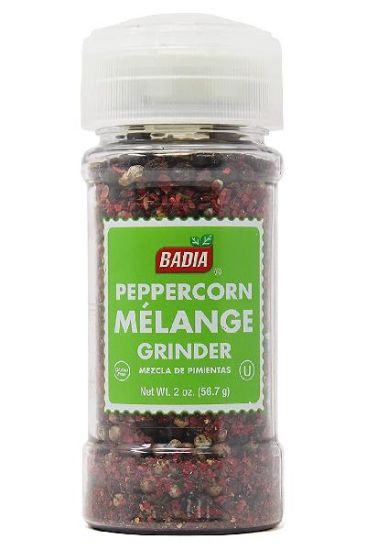 Picture of Badia Peppercorn Melange Grinder 2 Oz