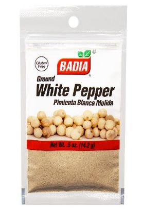 Picture of Badia Cello Ground White Pepper 0.5 Oz