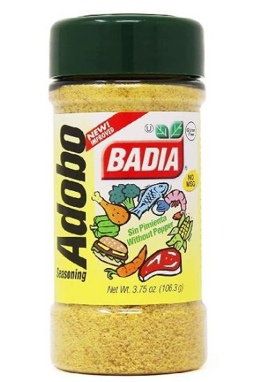 Picture of Badia Adobo Seasoning Without Pepper 3.75 Oz