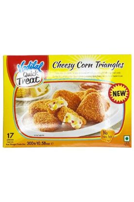 Picture of Vadilal Cheesy Corn Triangles 300 Grams
