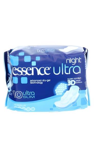 Picture of Essence Ultra Slim Sanitary Pads 10 Ct