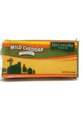 Picture of Hillandale Mild Cheddar Cheese Bar 8 Oz