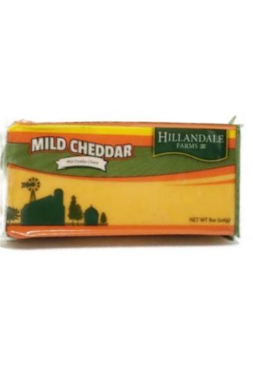 Picture of Hillandale Mild Cheddar Cheese Bar 8 Oz