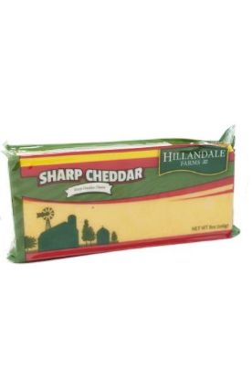 Picture of Hillandale Sharp Cheddar Bar Cheese 8 Oz