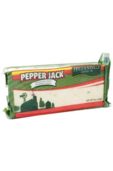 Picture of Hillandale Pepper Jack Bar Cheese 8 Oz
