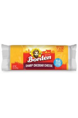 Picture of Borden Sharp Cheddar Chunk Cheese 8 Oz