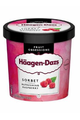 Picture of Haagen Dazs Sorbet Raspberry 460 Ml