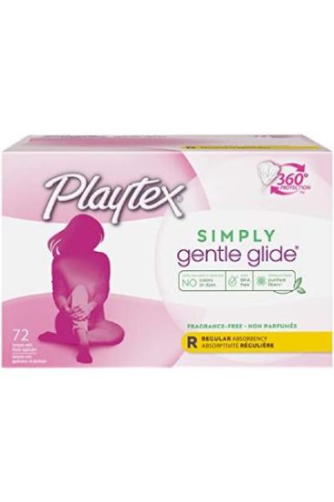 Picture of Playtex Simply Gentle Glide Regular Tampons 16 Ct