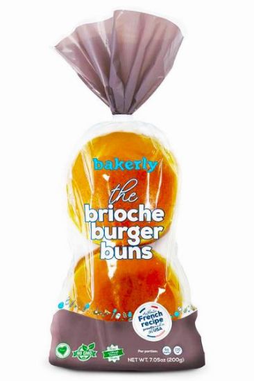 Picture of Bakerly Brioche Burger Buns 4 Pk