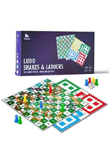 Picture of Jumbo Ludo Snakes & Ladder 1 Pc
