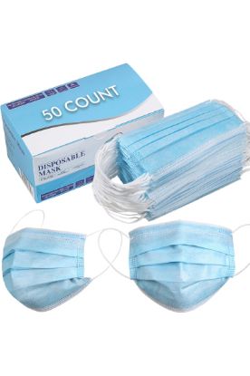 Picture of Disposable Face Mask Pack 50 Pcs