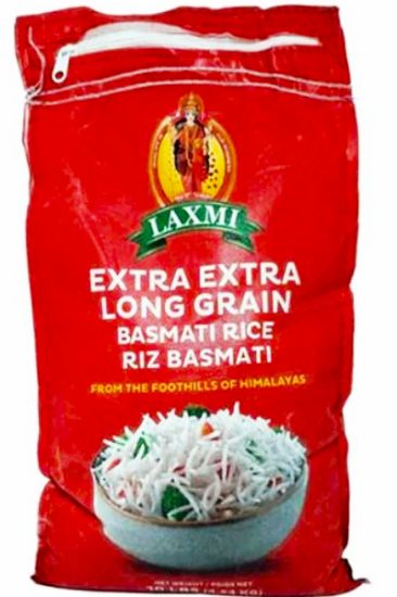 Picture of Laxmi Extra Long Grain Basmati Rice 10 Lbs