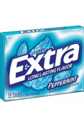 Picture of Wrigley/'s Extra Peppermint 15 Sticks
