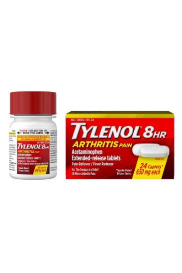 Picture of Tylenol 8hour Pain Relief Caps 24 Ct