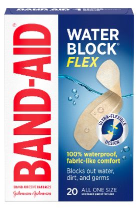Picture of Band Aid Water Block Flex 20 Ct