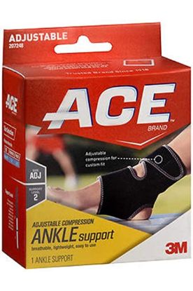 Picture of Ace Adjustable Ankle Neoprene 1 Ct