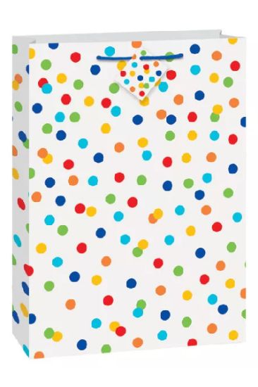 Picture of Unique Jumbo Polka Dot Gift Bag 1 Pc