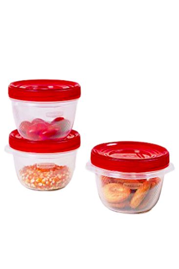 Picture of Rubbermaid Take A Long Round Container 3 Ct