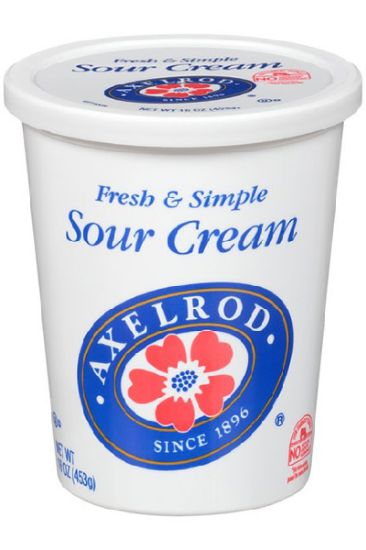 Picture of Axelrod Sour Cream 8 Oz