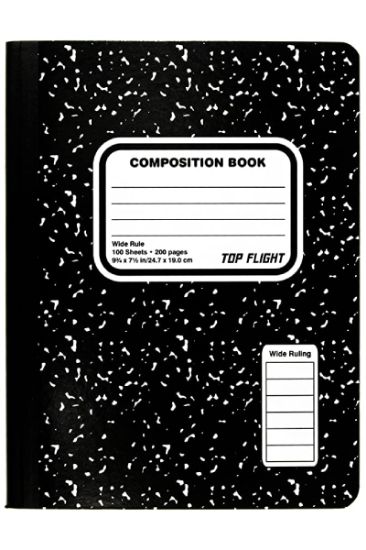 Picture of Top Flight Composition Book Colors 100 Ct