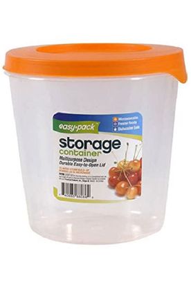 Picture of Easy Pack Round Food Storage Container 4 Ct