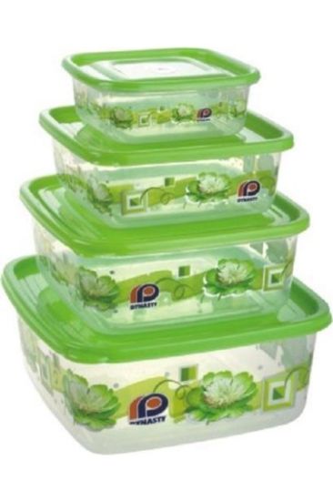 Picture of Easy Pack Square Food Storage 4 Ct