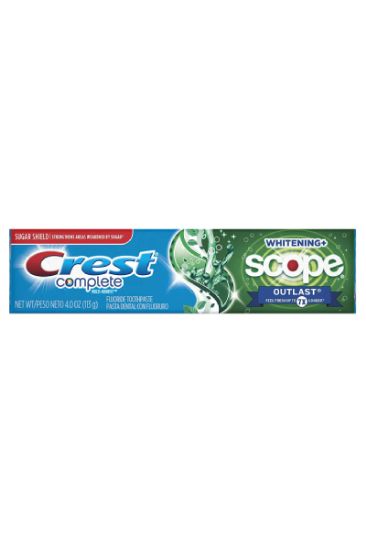 Picture of Crest Plus Scope Complete Whitening Toothpaste 4 Oz