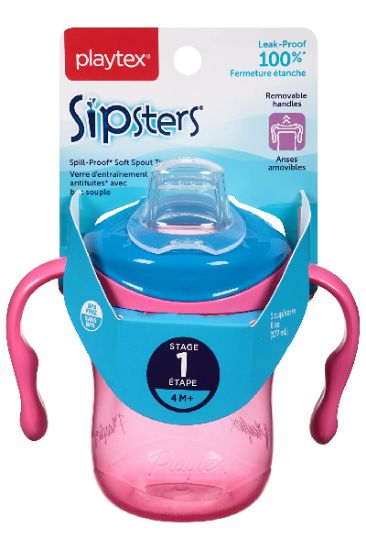 Picture of Playtex Sipster/'S Spill Proof Soft Spout Training Cup Stage 1 1 Ct