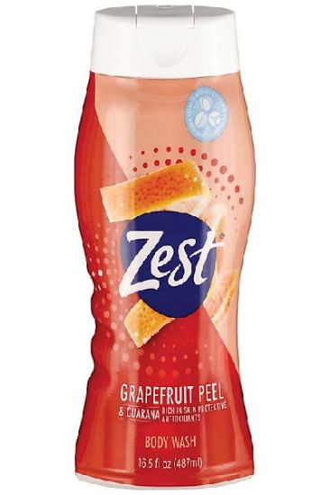 Picture of Zest Grapefruit & Guarana Peel Body Wash 13.5 Oz