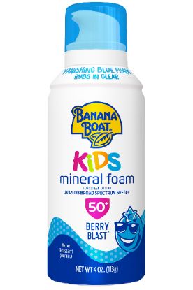 Picture of Banana Boat Kids Mineral Foam Spf50+ 4 Oz