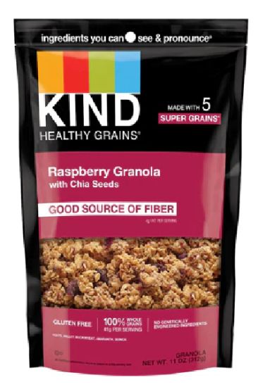 Picture of Kind Raspberry Granola With Chia Seeds 11 Oz