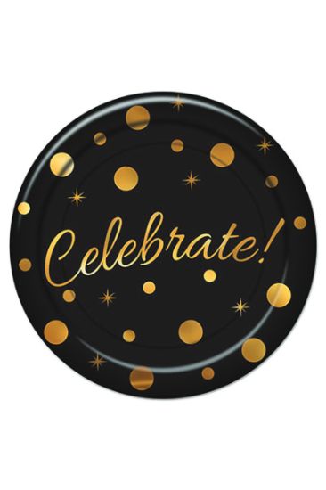 Picture of Celebrations Lunch Plate 8Ct 7 Inch