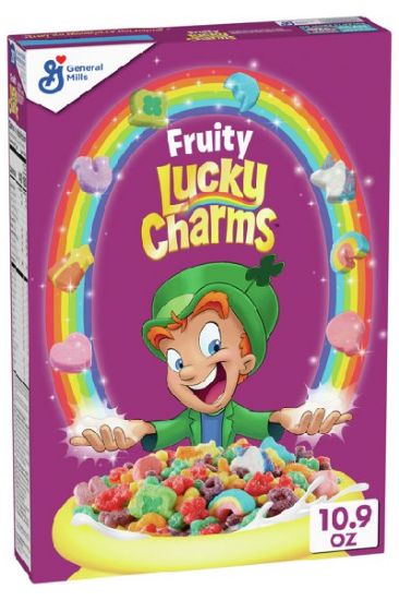 Picture of General Mills Lucky Charms Fruity Cereal 10.9 Oz