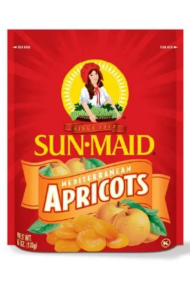 Picture of Sun Maid Mediterranean Apricots 6 Oz