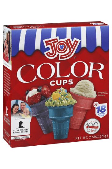 Picture of Joy Colour Cups 18 Ct