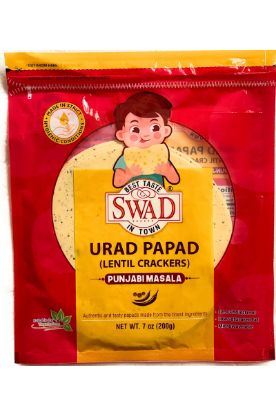 Picture of Swad Punjabi Masala Urad Papad 200 Gm