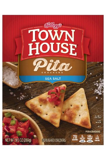 Picture of Kellogg/'s Town House Pita Sea Salt Cracker 9.5 Oz