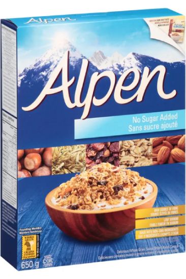 Picture of Alpen Museli Cereal No Added Sugar 650 Gm