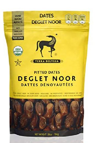 Picture of Terra Delyssa Organic Pitted Dates Deglet Noor 340 Gm