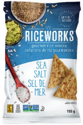 Picture of Riceworks Sea Salt Chips 155 Gm